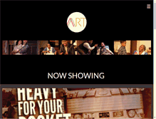 Tablet Screenshot of aareptheater.com